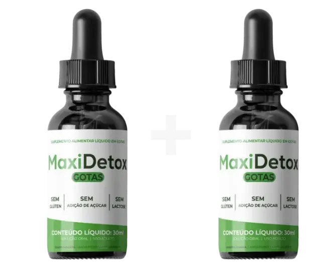 Maxidetox Gotas - Compre 1 e Leve 2