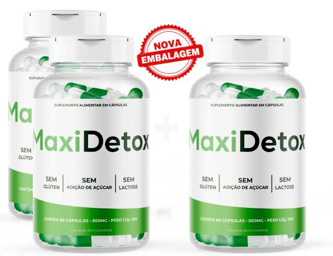 Maxidetox - Compre 2 e Leve 3