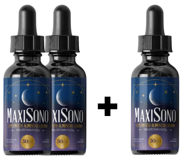 MaxiSono Gotas - Compre 2 e Leve 3