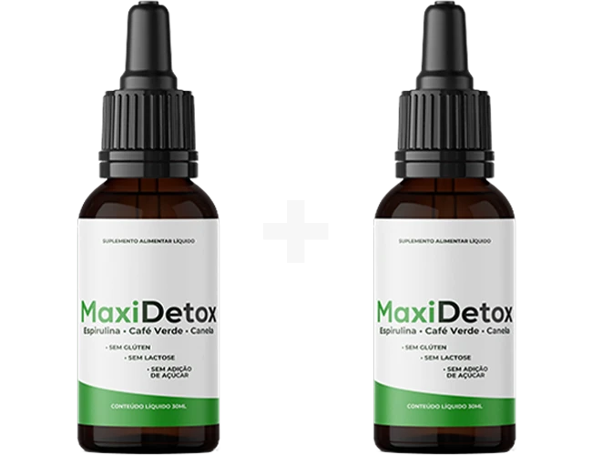 Maxidetox Gotas - Compre 1 e Leve 2